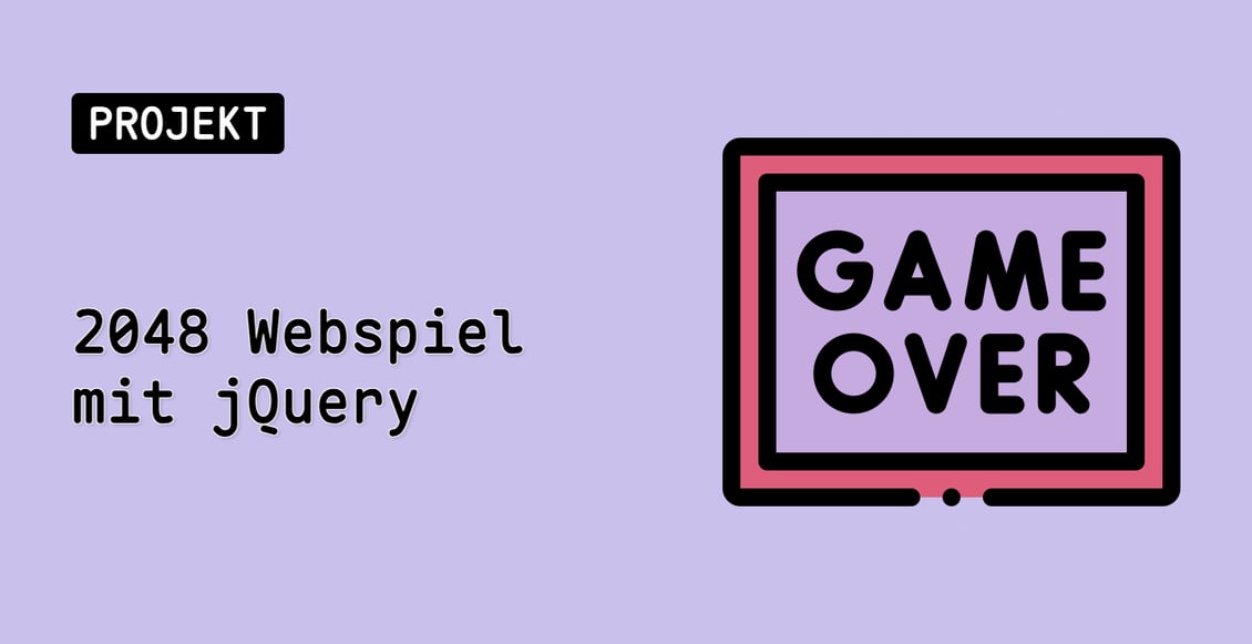 2048 Webspiel mit jQuery