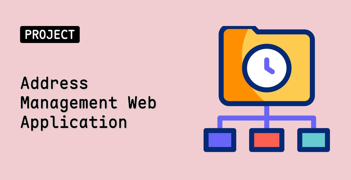 Address Management Web Application