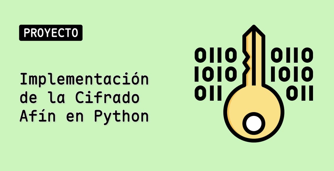 Implementación de la Cifrado Afín en Python