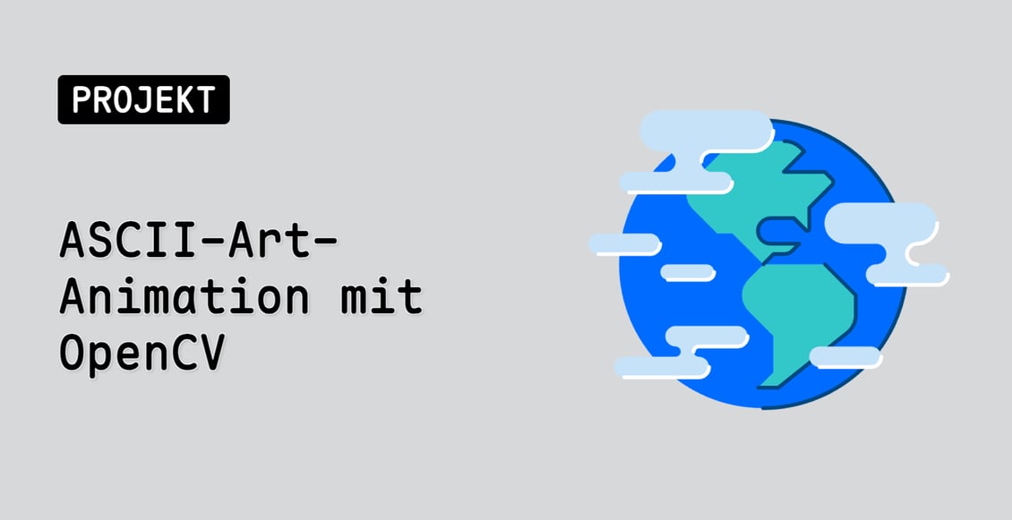 ASCII-Art-Animation mit OpenCV