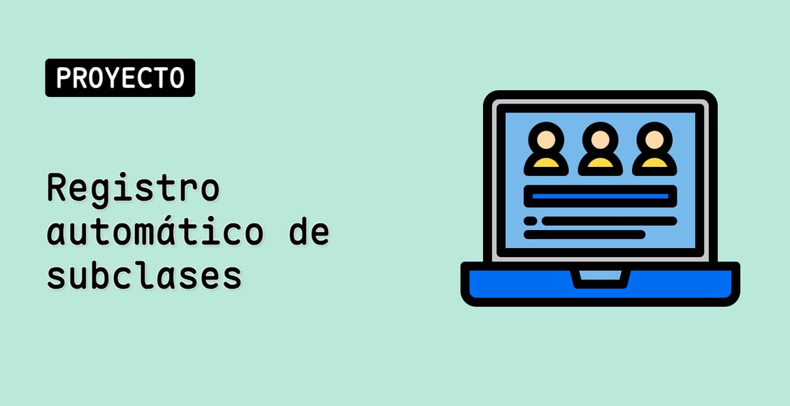 Registro automático de subclases