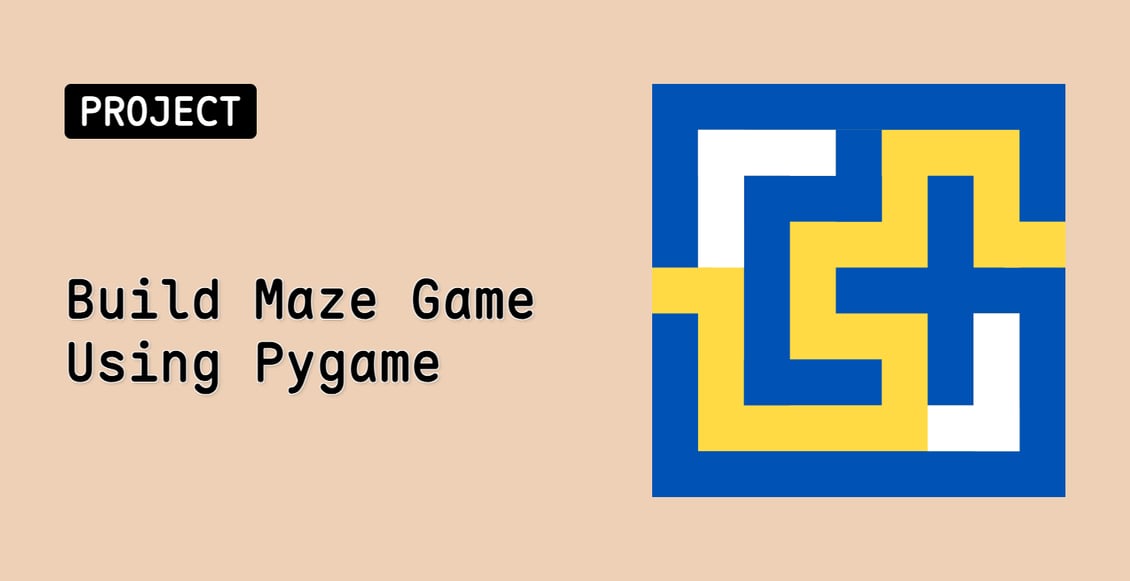 Build Maze Game Using Pygame