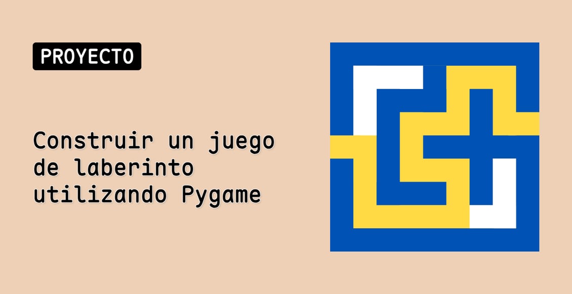 Construir un juego de laberinto utilizando Pygame