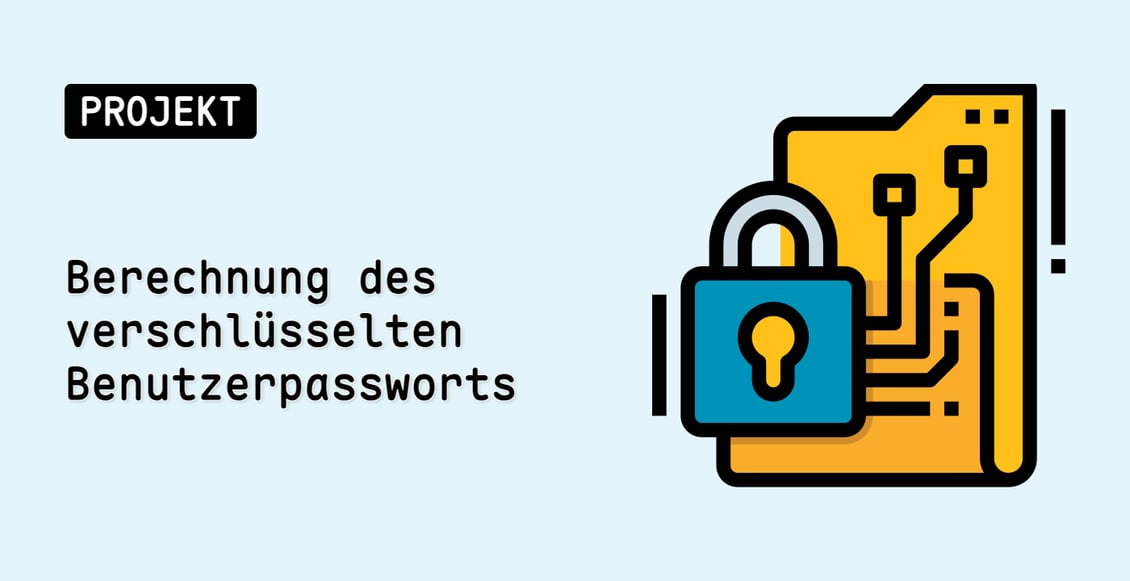 Berechnung des verschlüsselten Benutzerpassworts