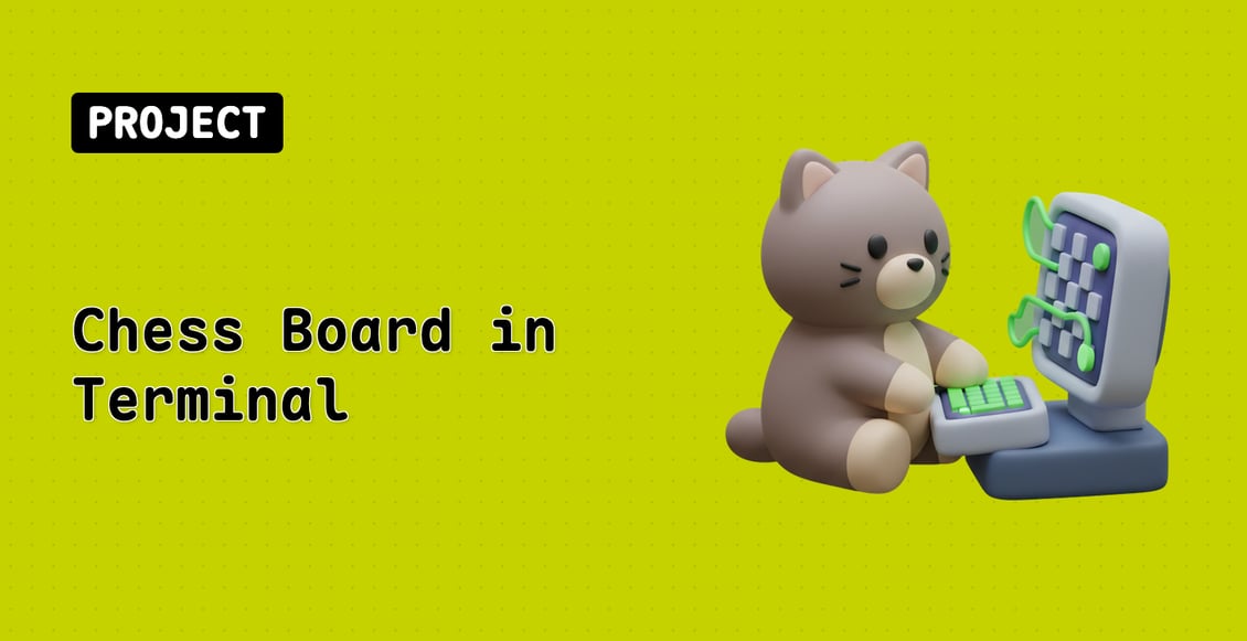 Chess Board in Terminal