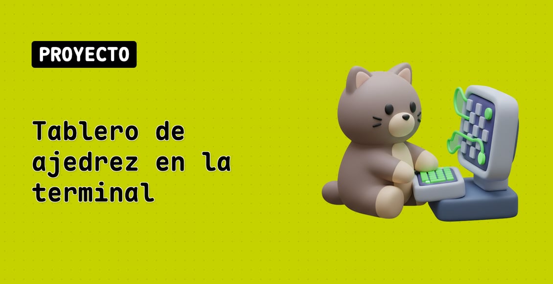 Tablero de ajedrez en la terminal