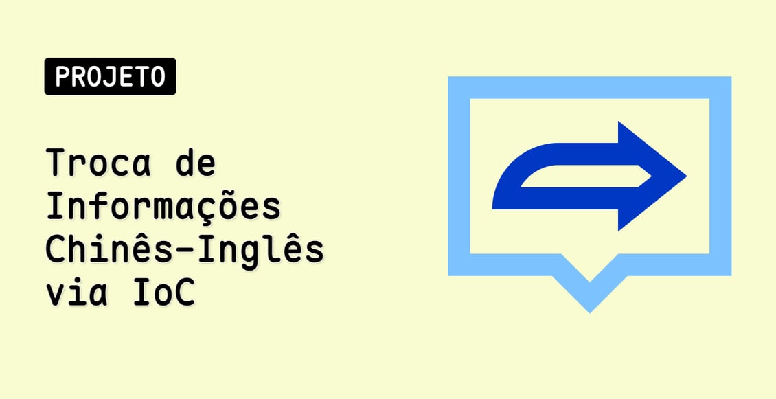 Troca de Informações Chinês-Inglês via IoC