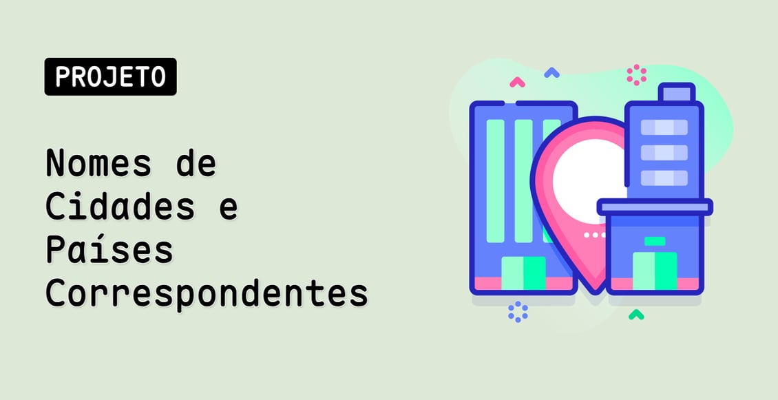 Nomes de Cidades e Países Correspondentes