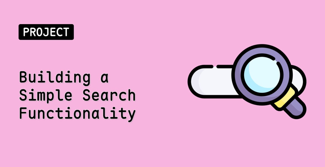 Building a Simple Search Functionality