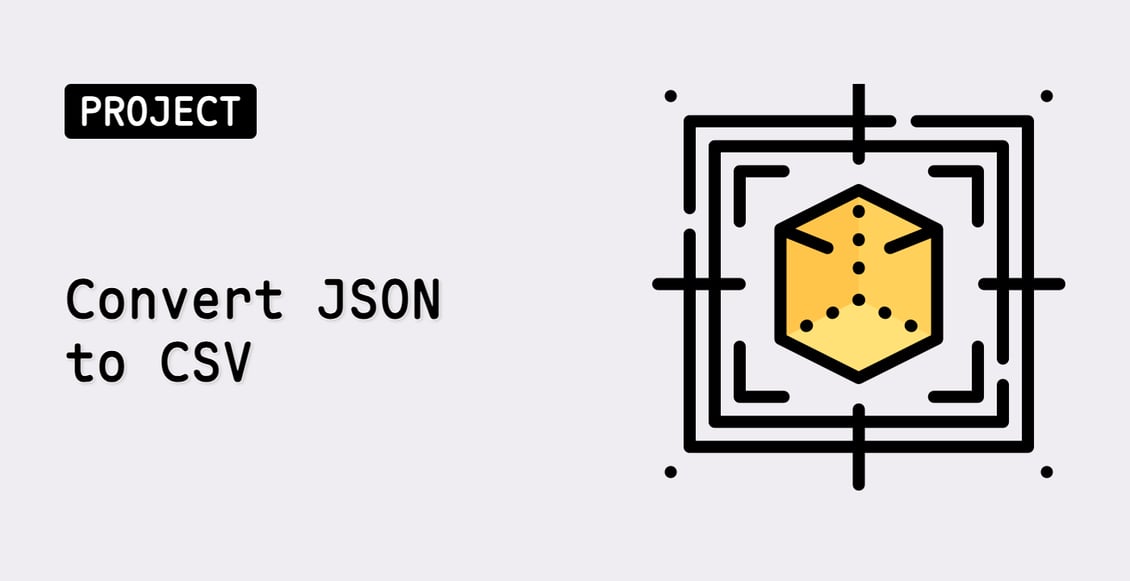 Convert JSON to CSV