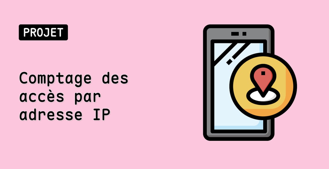 Comptage des accès par adresse IP