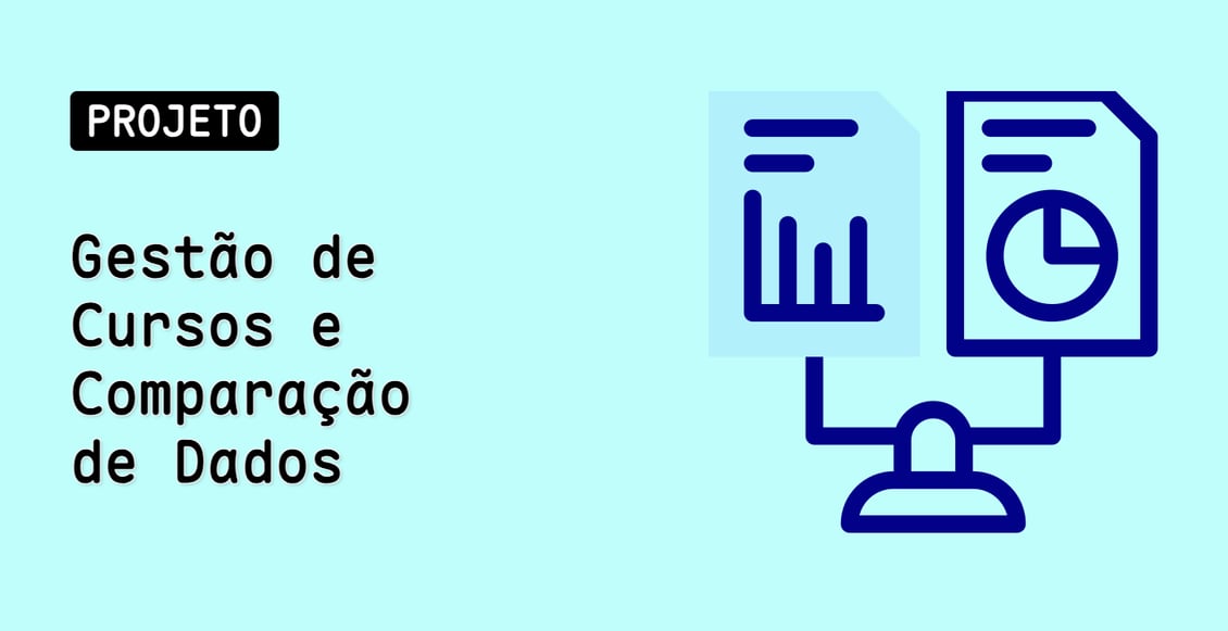 Gestão de Cursos e Comparação de Dados