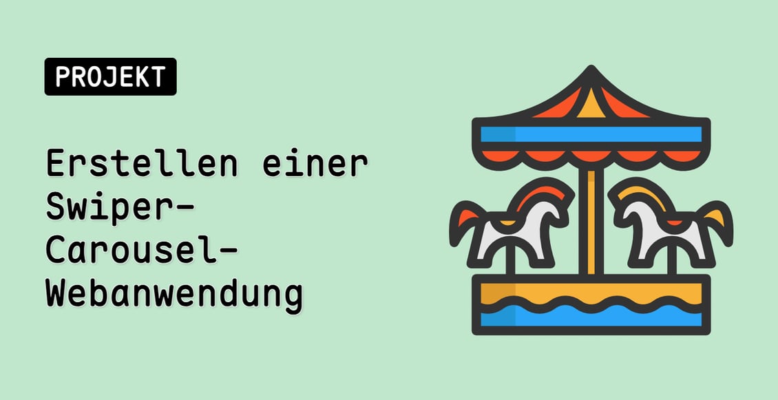 Erstellen einer Swiper-Carousel-Webanwendung