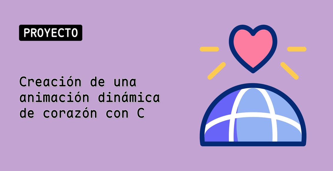 Creación de una animación dinámica de corazón con C