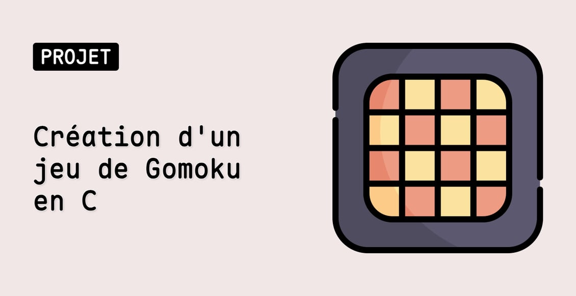 Création d'un jeu de Gomoku en C
