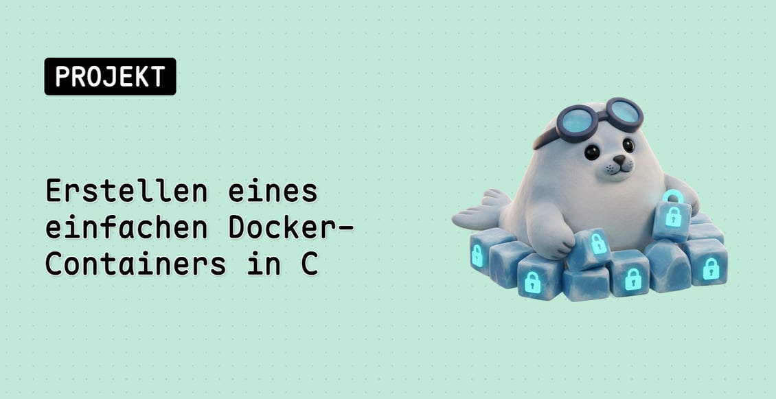Erstellen eines einfachen Docker-Containers in C++