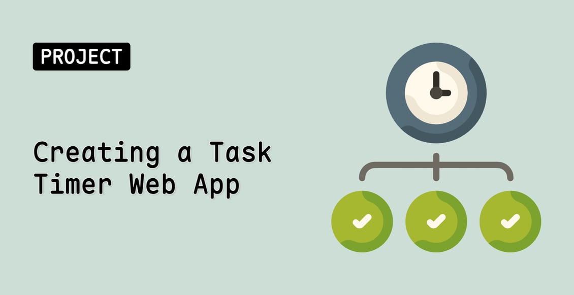 Creating a Task Timer Web App