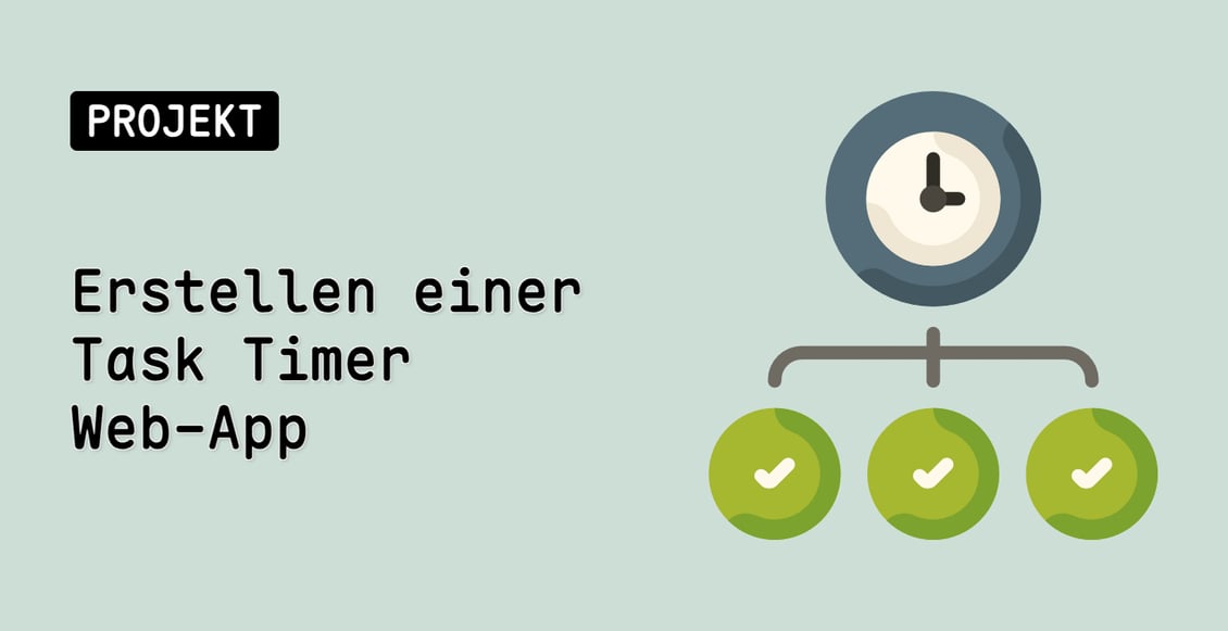 Erstellen einer Task Timer Web-App