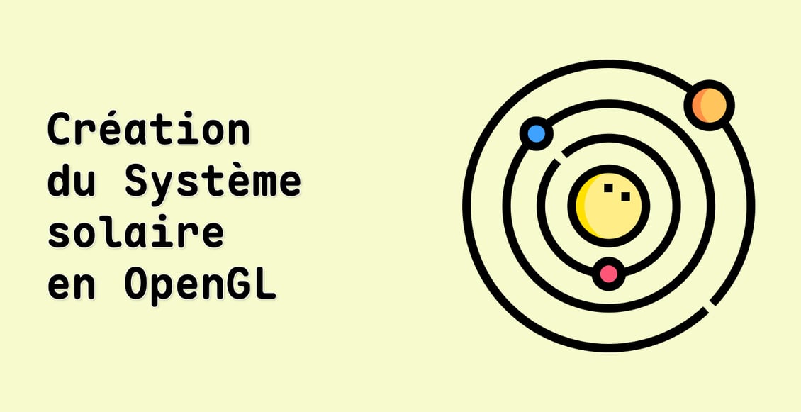 Création du Système solaire en OpenGL