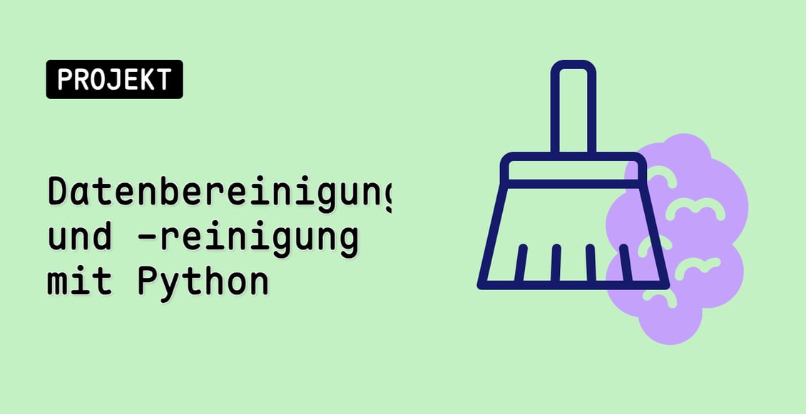 Datenbereinigung und -reinigung mit Python