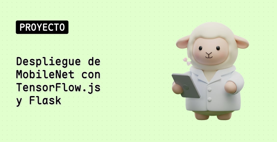 Despliegue de MobileNet con TensorFlow.js y Flask