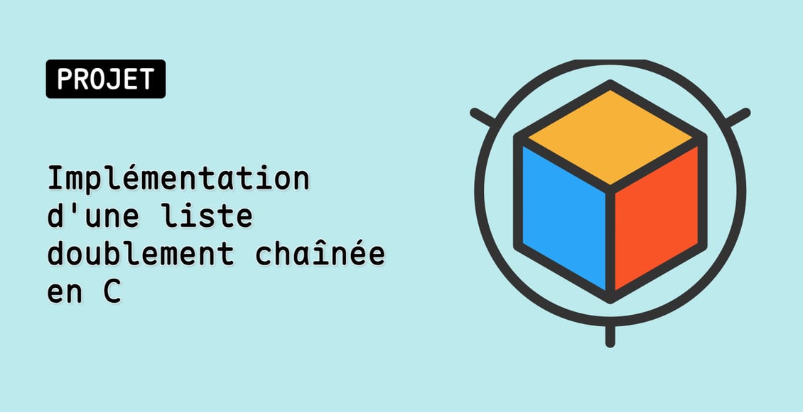 Implémentation d'une liste doublement chaînée en C