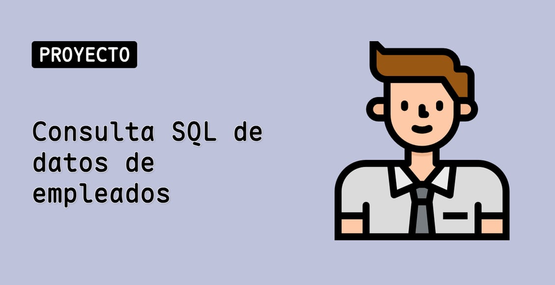 Consulta SQL de datos de empleados