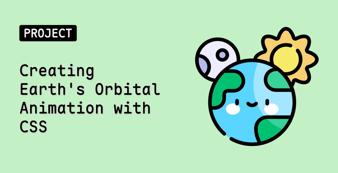 Creating Earth's Orbital Animation with CSS