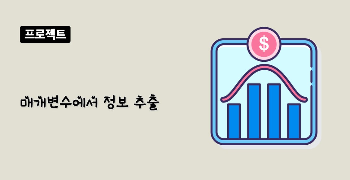 매개변수에서 정보 추출