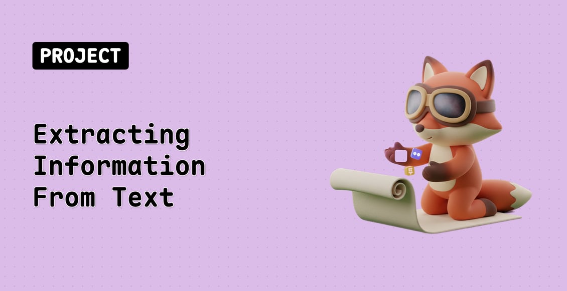 Extracting Information From Text