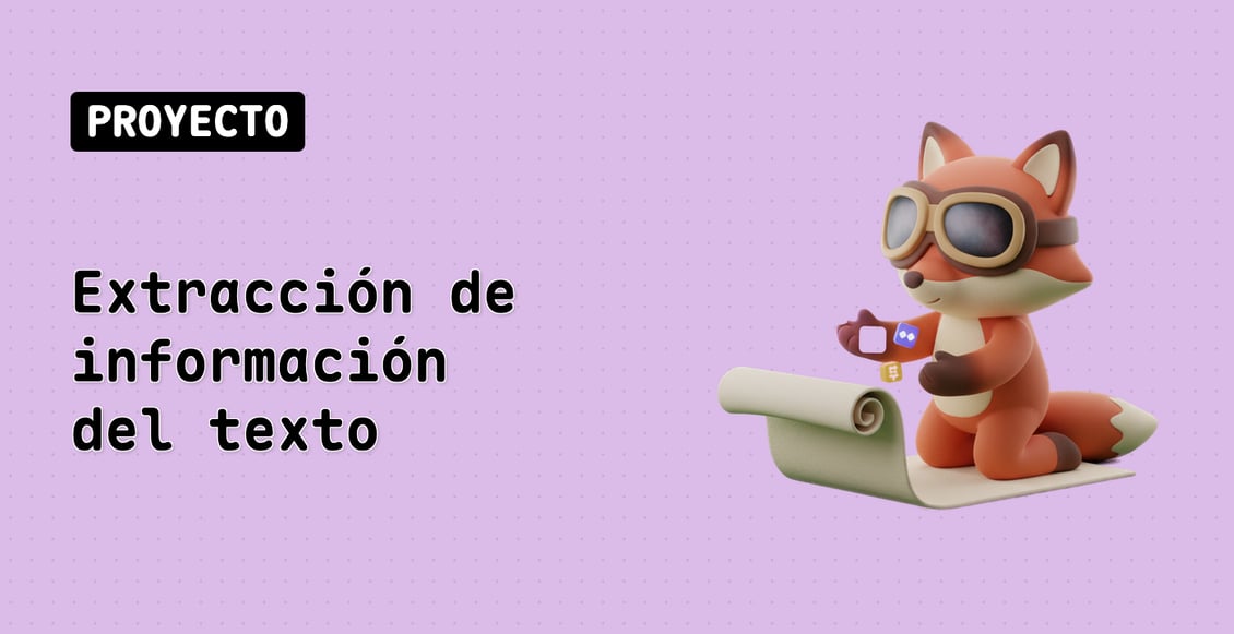 Extracción de información del texto