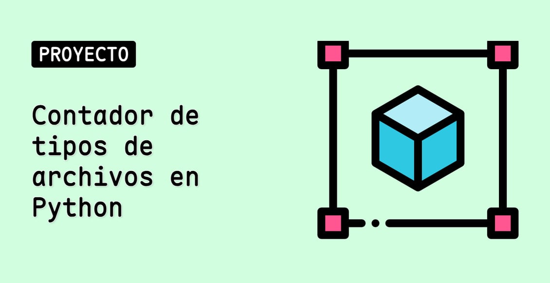 Contador de tipos de archivos en Python
