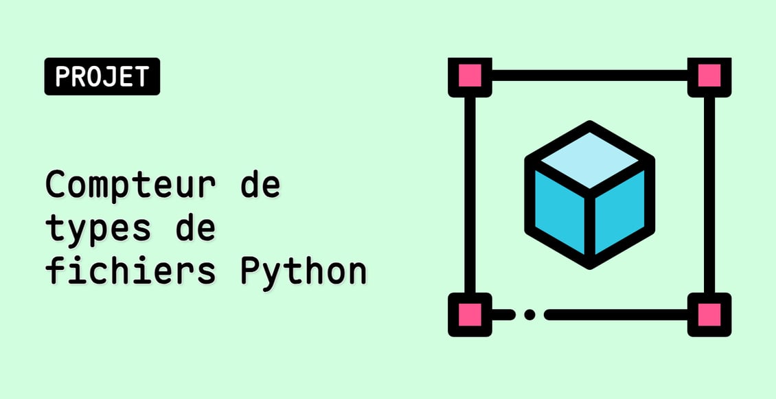 Compteur de types de fichiers Python