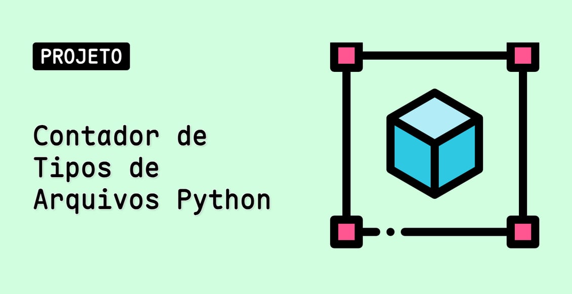 Contador de Tipos de Arquivos Python