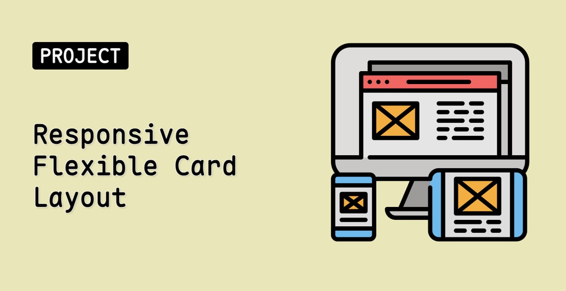 Responsive Flexible Card Layout