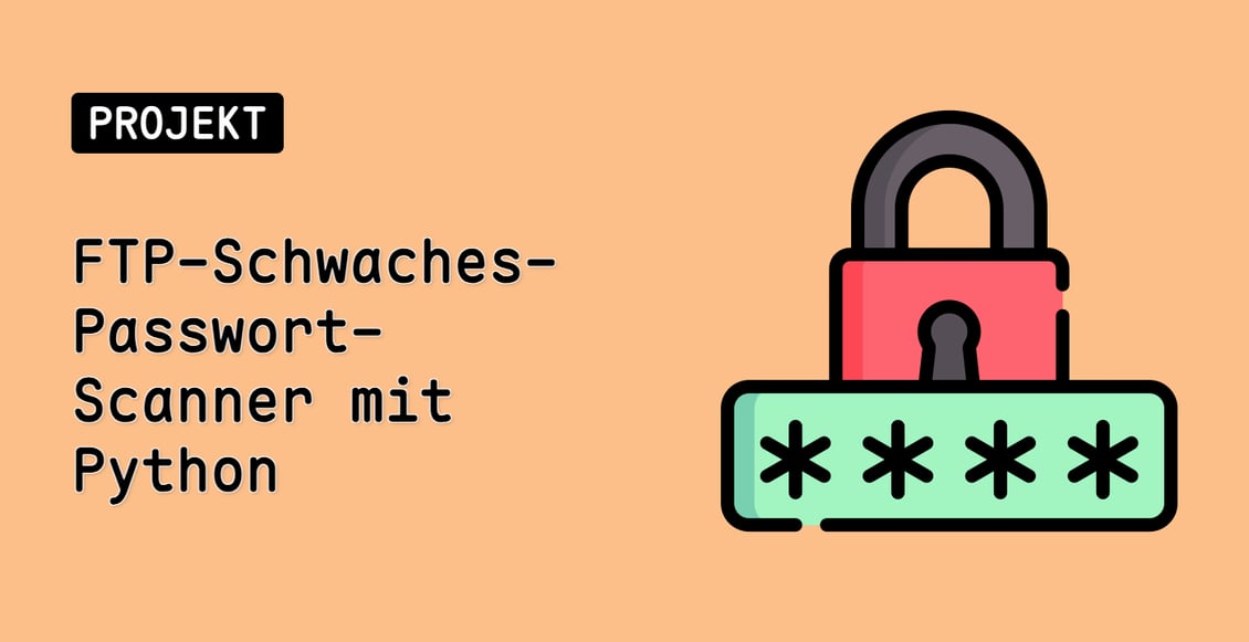 FTP-Schwaches-Passwort-Scanner mit Python
