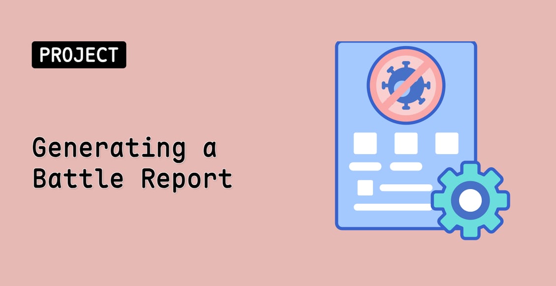 Generating a Battle Report