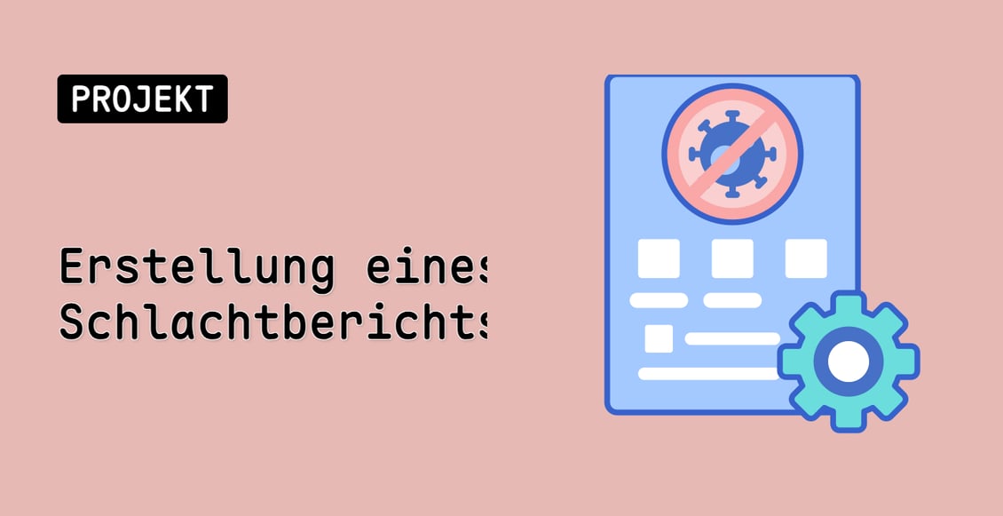 Erstellung eines Schlachtberichts