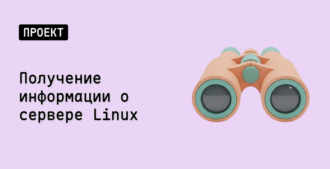 Получение информации о сервере Linux