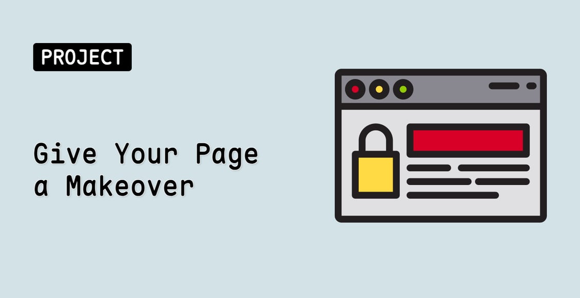 Give Your Page a Makeover