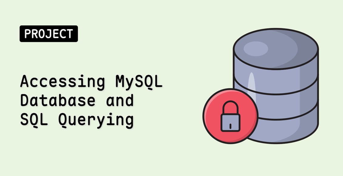 Accessing MySQL Database and SQL Querying