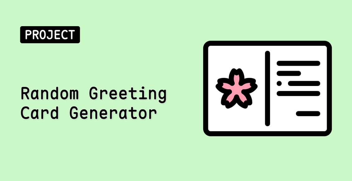 Random Greeting Card Generator