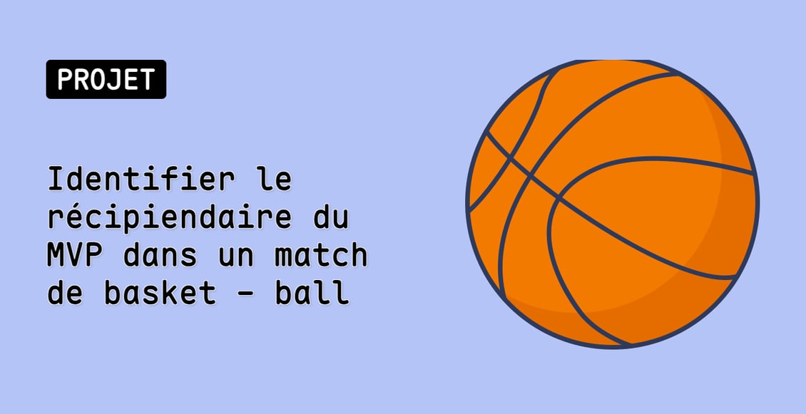 Identifier le récipiendaire du MVP dans un match de basket - ball