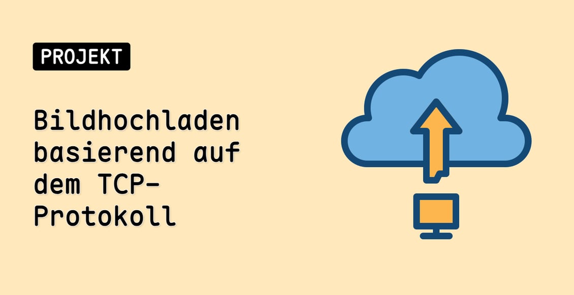Bildhochladen basierend auf dem TCP-Protokoll