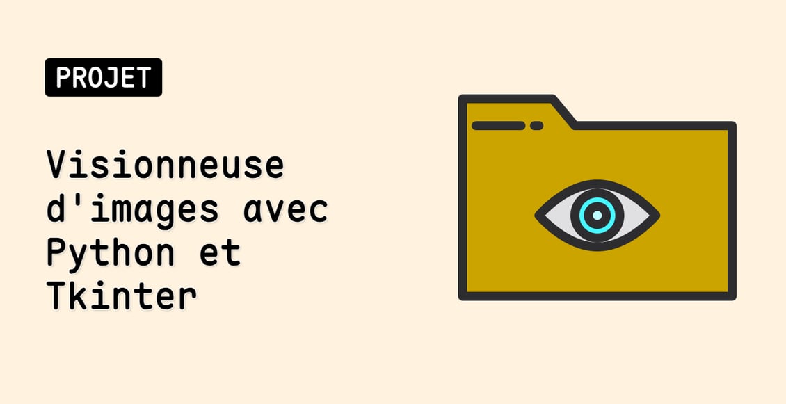 Visionneuse d'images avec Python et Tkinter