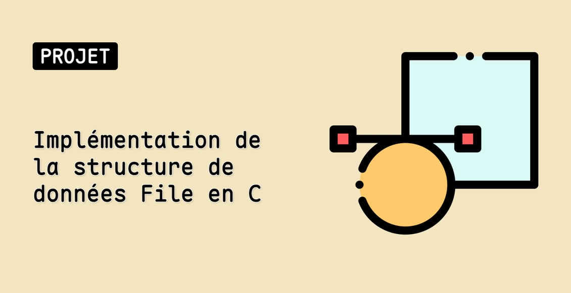 Implémentation de la structure de données File en C