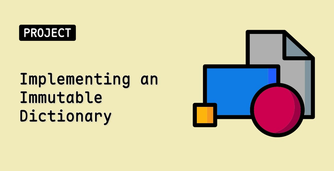 Implementing an Immutable Dictionary