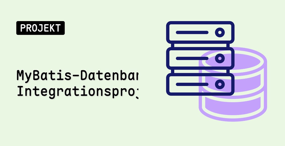 MyBatis-Datenbank-Integrationsprojekt