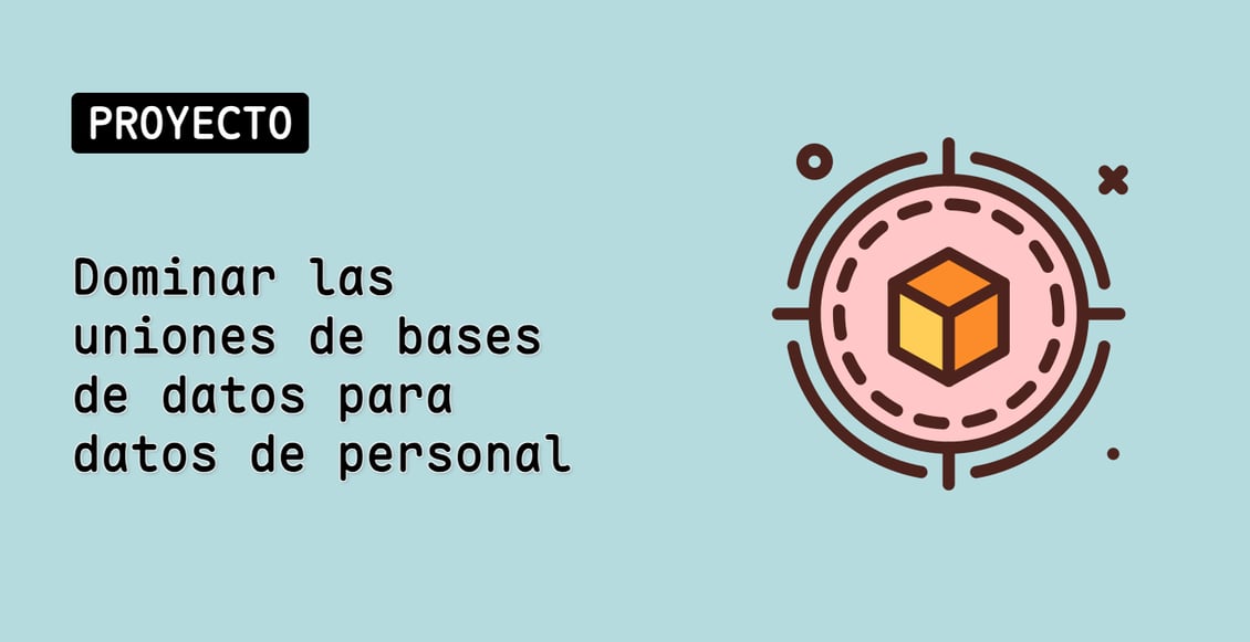 Dominar las uniones de bases de datos para datos de personal