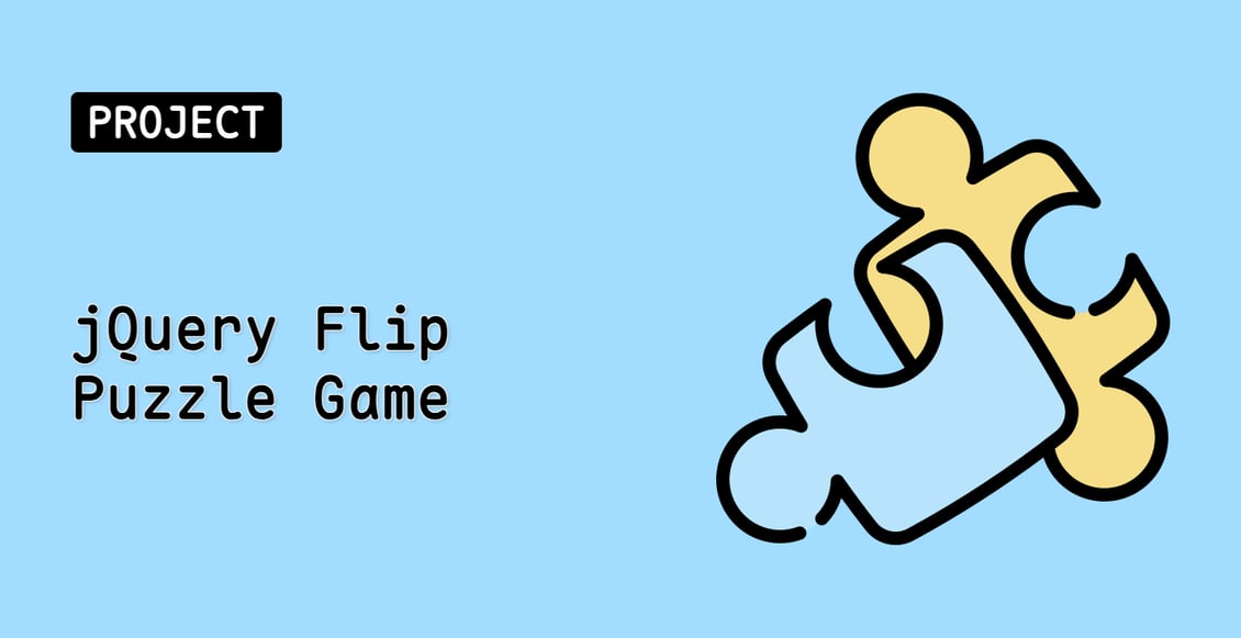 jQuery Flip Puzzle Game